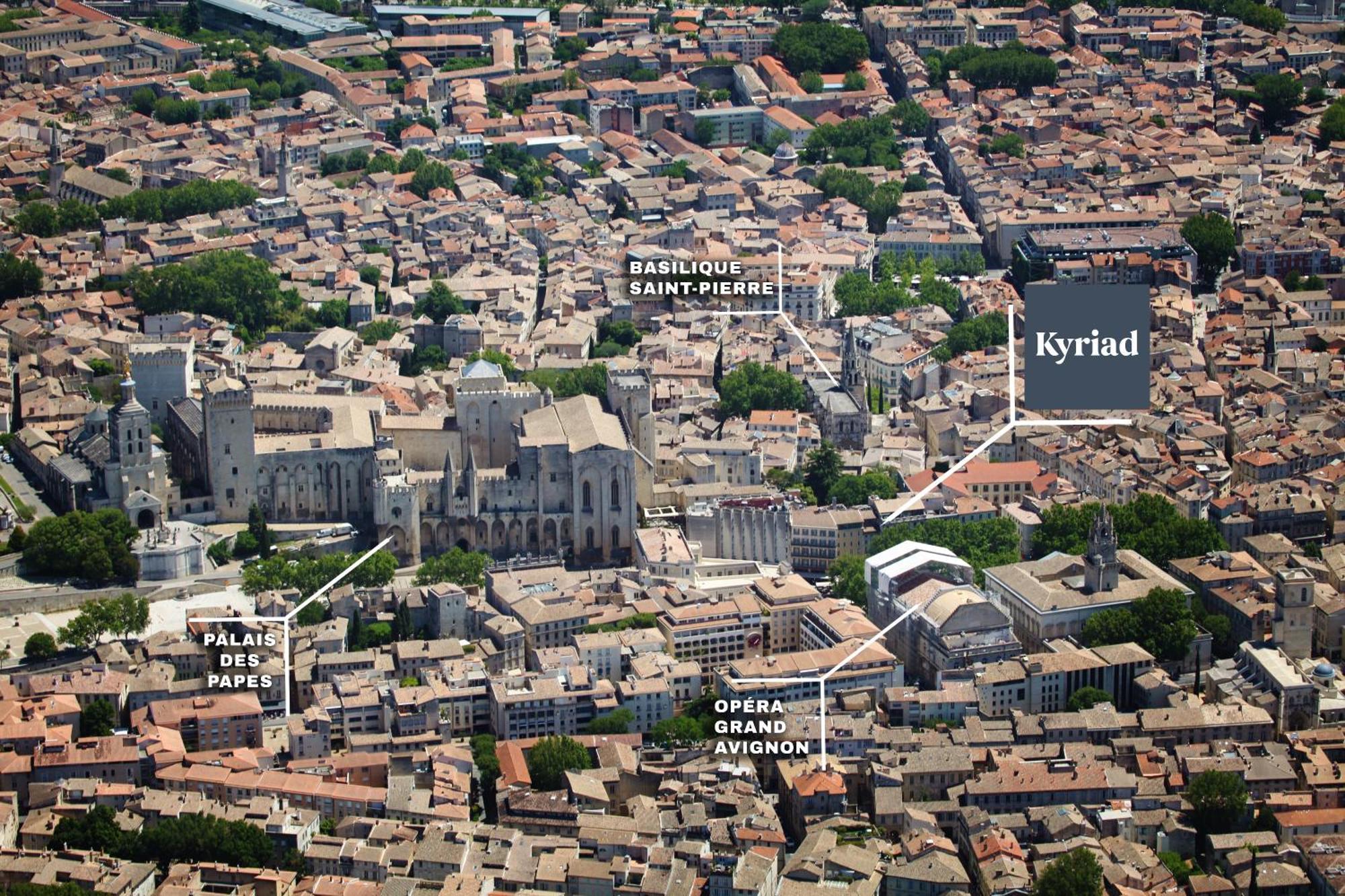 Kyriad Avignon - Palais Des Papes Exteriör bild